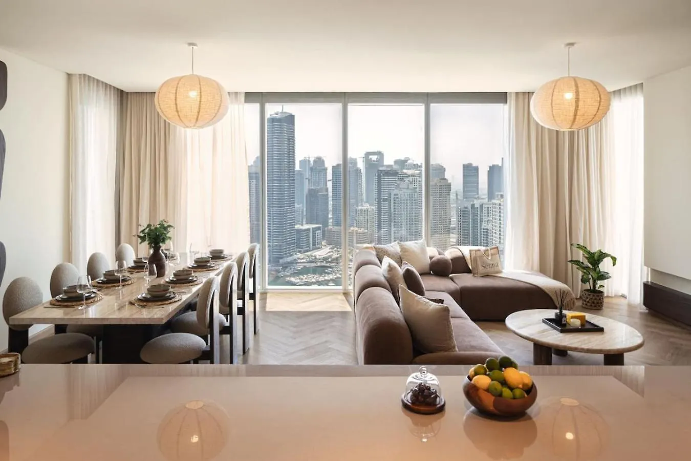 Appartement Seraya Residence 17 - 4Bdr - 2 Balconies With Marina Views Dubaï