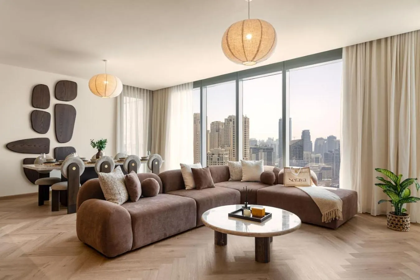 Seraya Residence 17 - 4Bdr - 2 Balconies With Marina Views Dubai Apartment